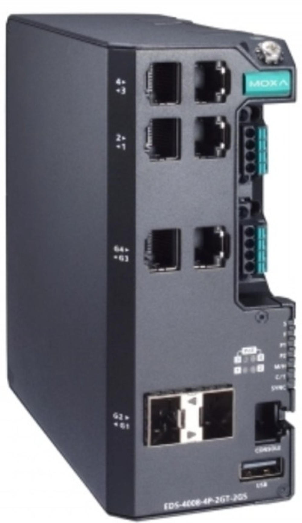 Коммутатор управляемый MOXA EDS-4008-4P-2GT-2GS-LVB