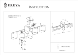 Накладная люстра Freya FR5101-CL-06-CN