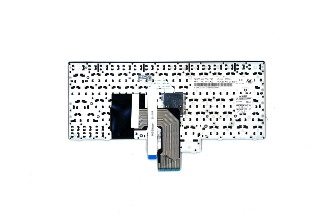 Клавиатура для Ноутбука Lenovo LenovoThinkPad X131e с подсветкой, раскладка - русская, черная (04Y0402)
