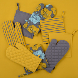 Прихватка-варежка 17.5х33 Tkano Prairie горчичная