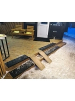 Резиновая накладка на ступень, проступь 25x75 см, 5 штук