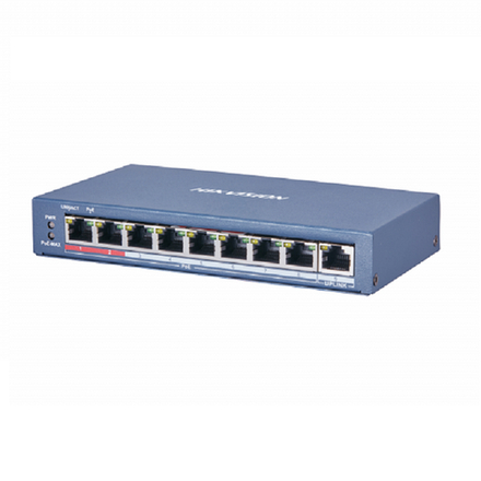 Коммутатор на 8 PoE портов Hikvision DS-3E0109P-E(C)