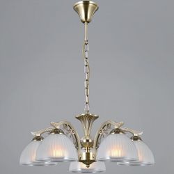 Подвесная люстра ILLUMICO SPICA IL0723-5PSQ-24 AB SPICA