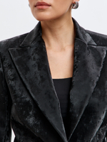 Жакет Скарлет из экокожи в оттенке опал