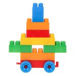 Конструктор блочный 60 элементов, контейнер 5542