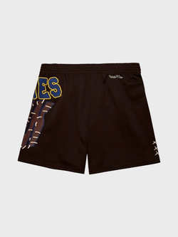 Шорты Cactus Jack Travis Scott x Mitchell & Ness University Of Michigan Basketball Brown