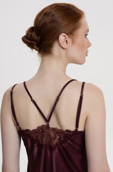 Пижама Mia-Amore 4592 "Lilirose" бордовый
