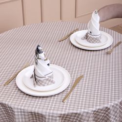 НАБОР САЛФЕТОК ИЗ 2-Х ШТ "FAMILY FARM" 40Х40СМ, ТВИЛ, КЛЕТКА