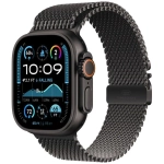 Умные часы Apple Watch Ultra 2 (2024) GPS+Cellular 49mm, Black Titanium, Titanium Milanese Loop "Black", размер L 180-210mm (MX5V3)