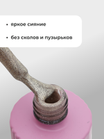 Capellis Гель лак для ногтей кошачий глаз с блестками №01 15мл