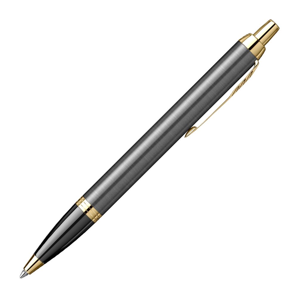 Parker IM Premium Grey Core GT - Ручка роллер черная F, подарочная упаковка