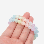 Селенит натуральный "Конфетки", шар, 8,6мм