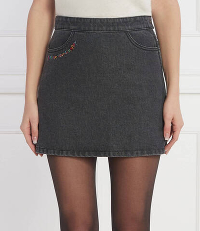 Джинсовая юбка Zadig&amp;Voltaire - черный(WWSK00367)