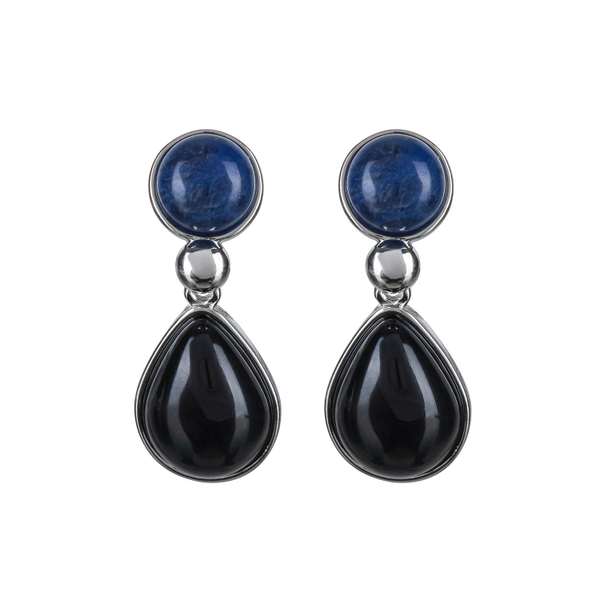 Серьги Possebon Sodalit, Agata Preto A0738.23.4 S