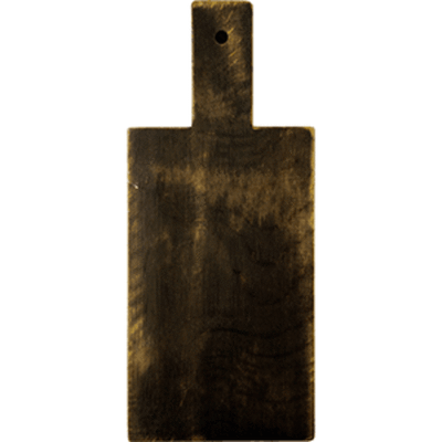 Доска для подачи прямоугольная с ручкой(10см);дуб;H=25,L=255,B=150мм