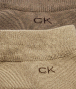 носки 2 пары Calvin Klein - бежевый(701218706)