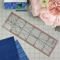 Линейка для пэчворка, 10х30см (арт. A25-S)