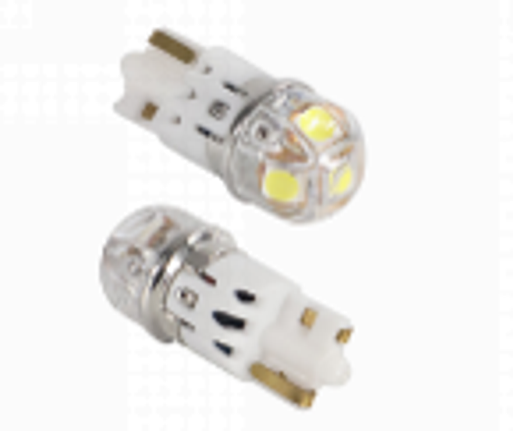 W5W LED 5 SMD(3030) 12-24V 1,7W (Пара)