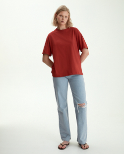 Oversize футболка из органического хлопка