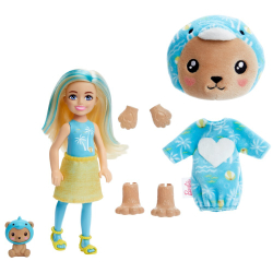 Barbie Cutie Reveal - кукла-медвежонок Челси с дельфином + питомец HRK30 / артикул   HRK27 HRK30  / GTIN 194735178674