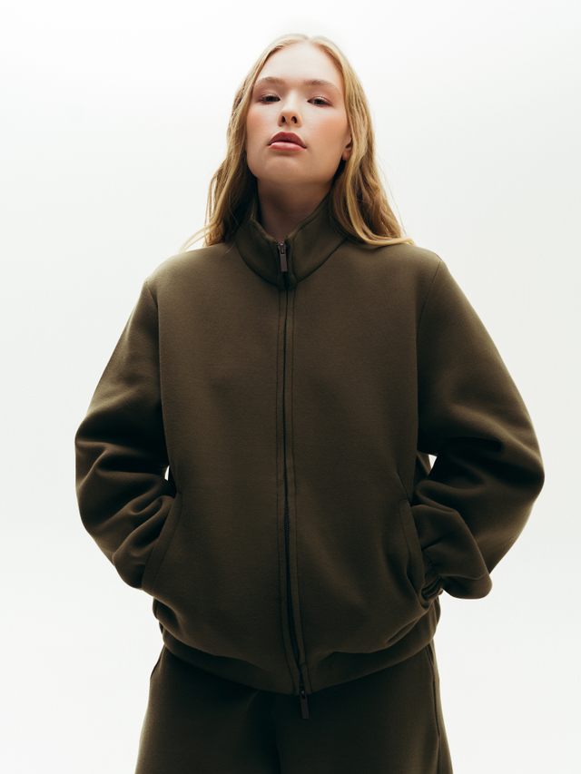 Свитшот на молнии от костюма