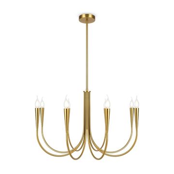 Подвесной светильник FR5253PL-08BS латунь Branches Freya 8*E14