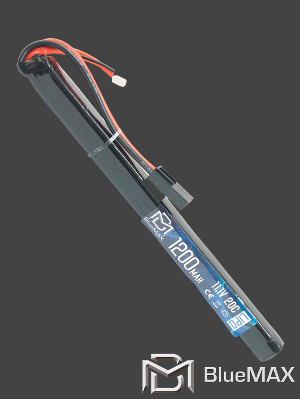 Аккумулятор BlueMAX 11.1-1200mah 20C AK-type Slim AK Stick (LiPo)(Mini-Tamiya)