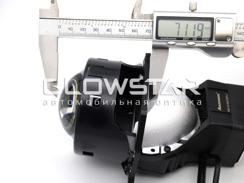 Билед модули Aozoom DLPD0601 (D3S/D4S) 2024 3.0 дюйма, 2 чипа, 5500K, 72W/80W, крепление 3R (комплект, 2шт)