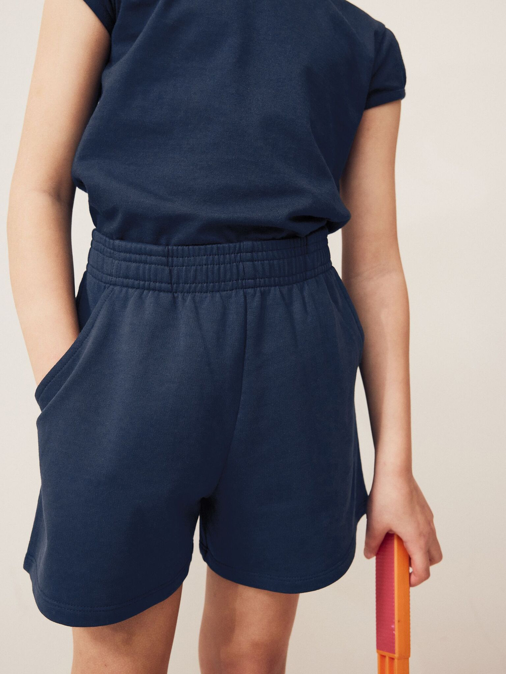 Шорты спортивные для девочки Next Q77-363, Темно-синий