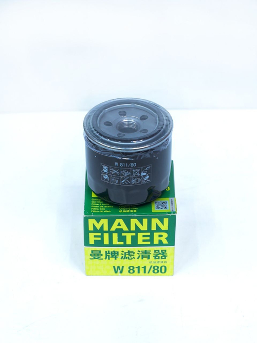 Фильтр масляный Mann W81180 Hyundai Solaris, Getz, Sonata, Accent, Verna