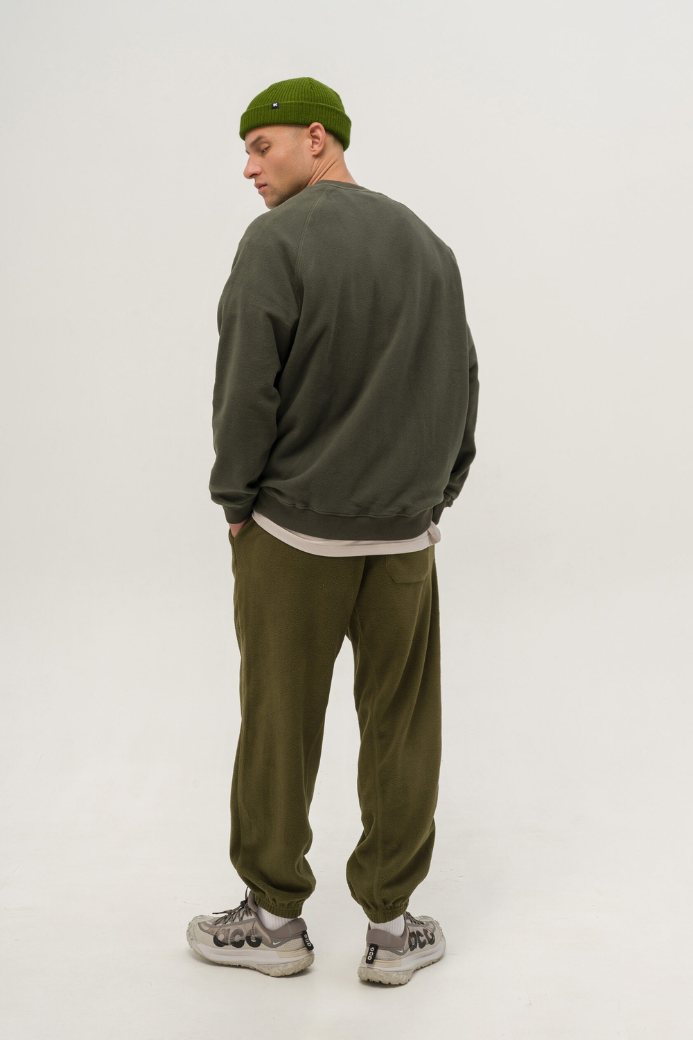 Толстовка KUL'TURA "FLEECE" Хаки