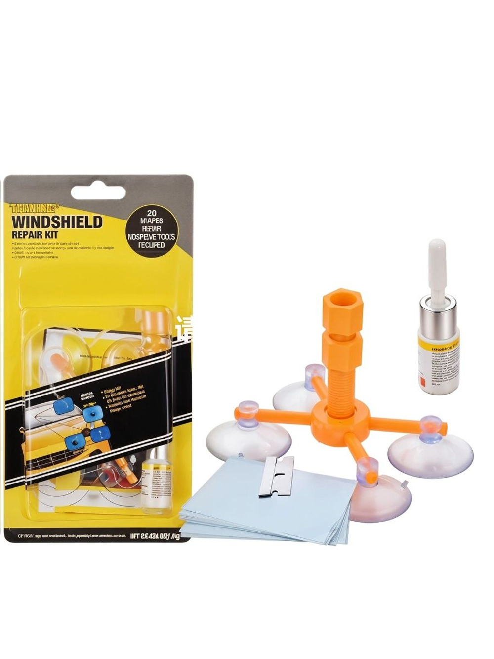 Набор для ремонта лобового стекла автомобиля, герметик автомобильный для машины,клей для лобового стекла автомобиля