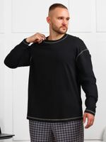 Джемпер мужской Генри-3 Виотекс ЧЁРНЫЙ