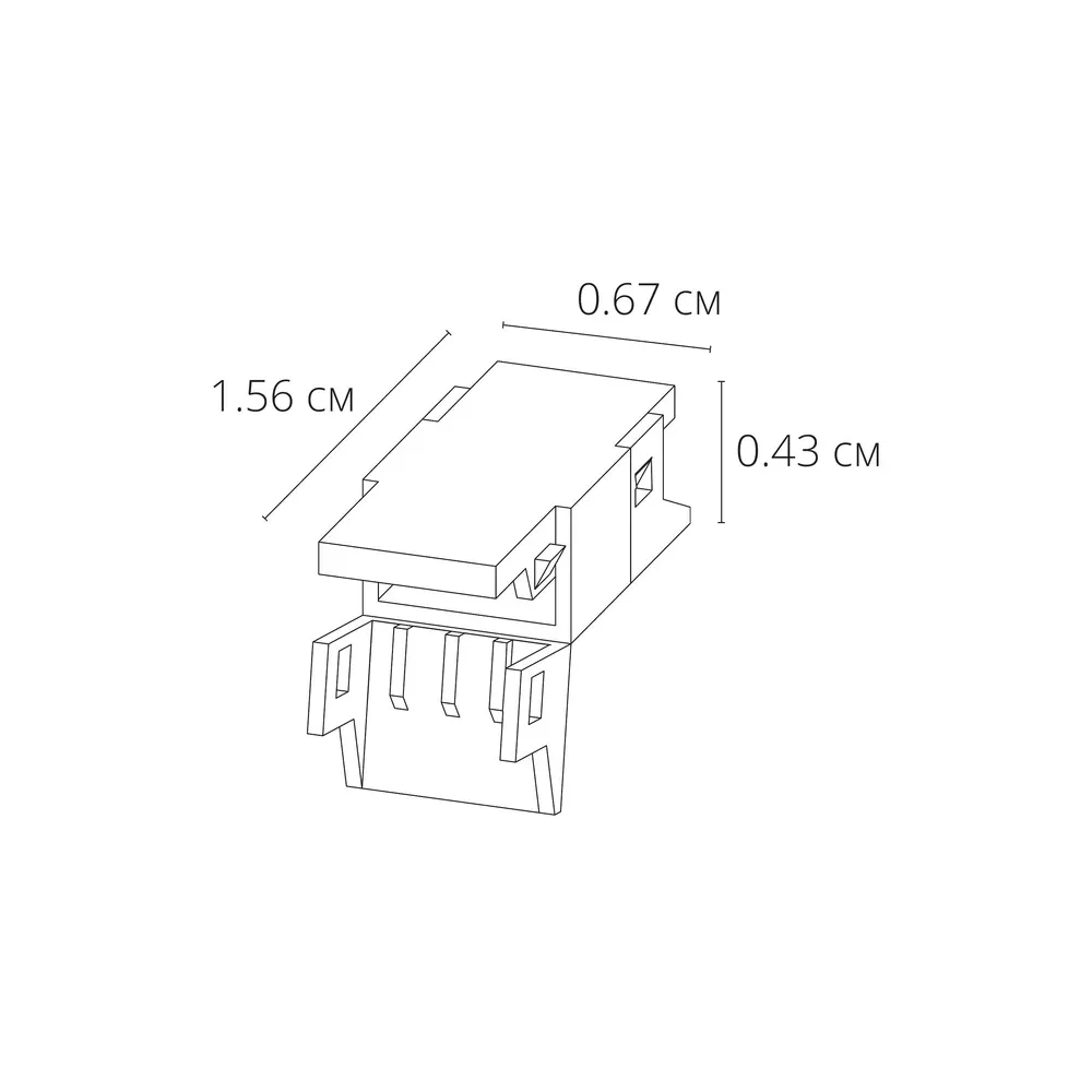 Коннектор токопроводящий Arte Lamp STRIP-ACCESSORIES