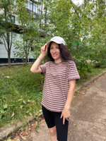 Футболка женская "356 полоса К.Л" (Галатея)