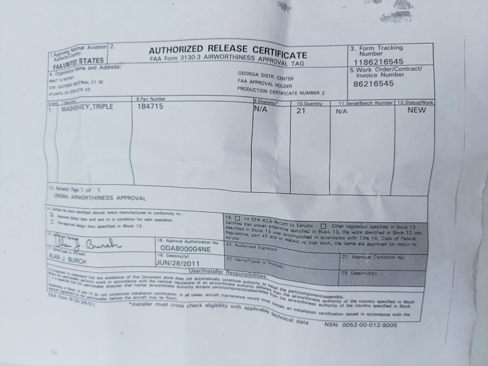 Шайба 23мм стопорящая 1B4715