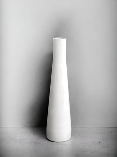 Ваза "Флакон" (FLacoN) "WhitE" (Белый глянец)