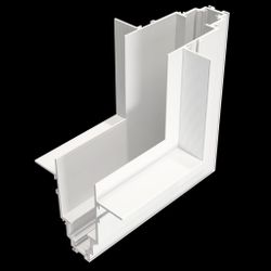 Угловой коннектор внутренний для встраиваемого магнитного шинопровода Maytoni S35 TRA004ICL-22W