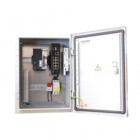 OS-34T1 Кросс оптический уличный в монтажном шкафу