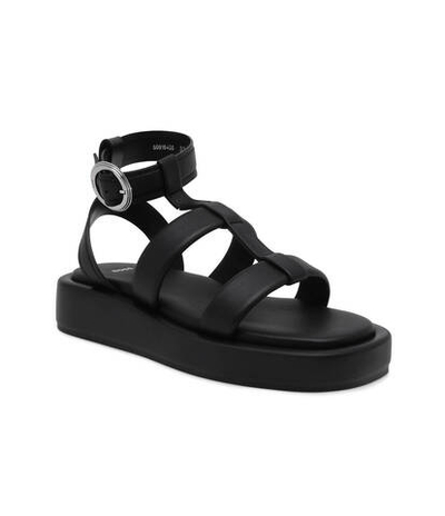 Кожаные босоножки scarlet BOSS BLACK - черный(50516435)