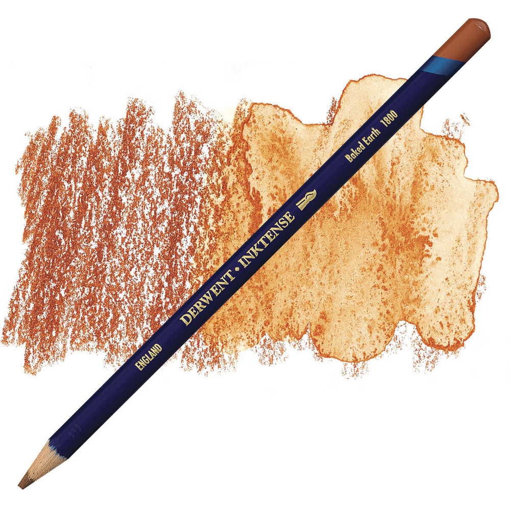 Derwent Inktense. 1800 Baked Earth