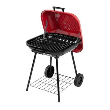 Жаровня-барбекю PREMIER 47,5x47,5см, высота 64см на колесах (PR-ZD-624)