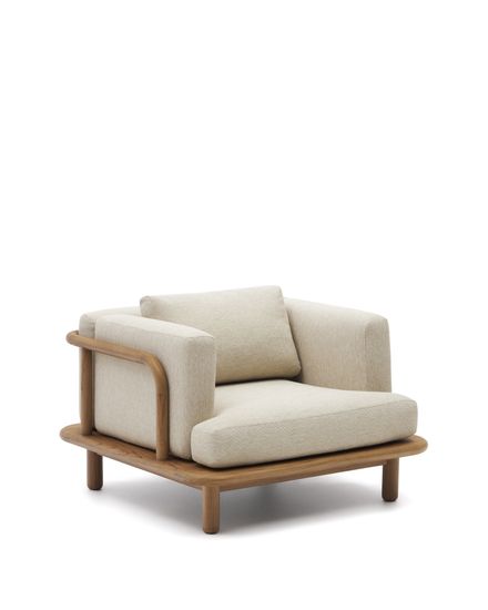 Кресло Turqueta из массива тикового дерева La Forma Испания 