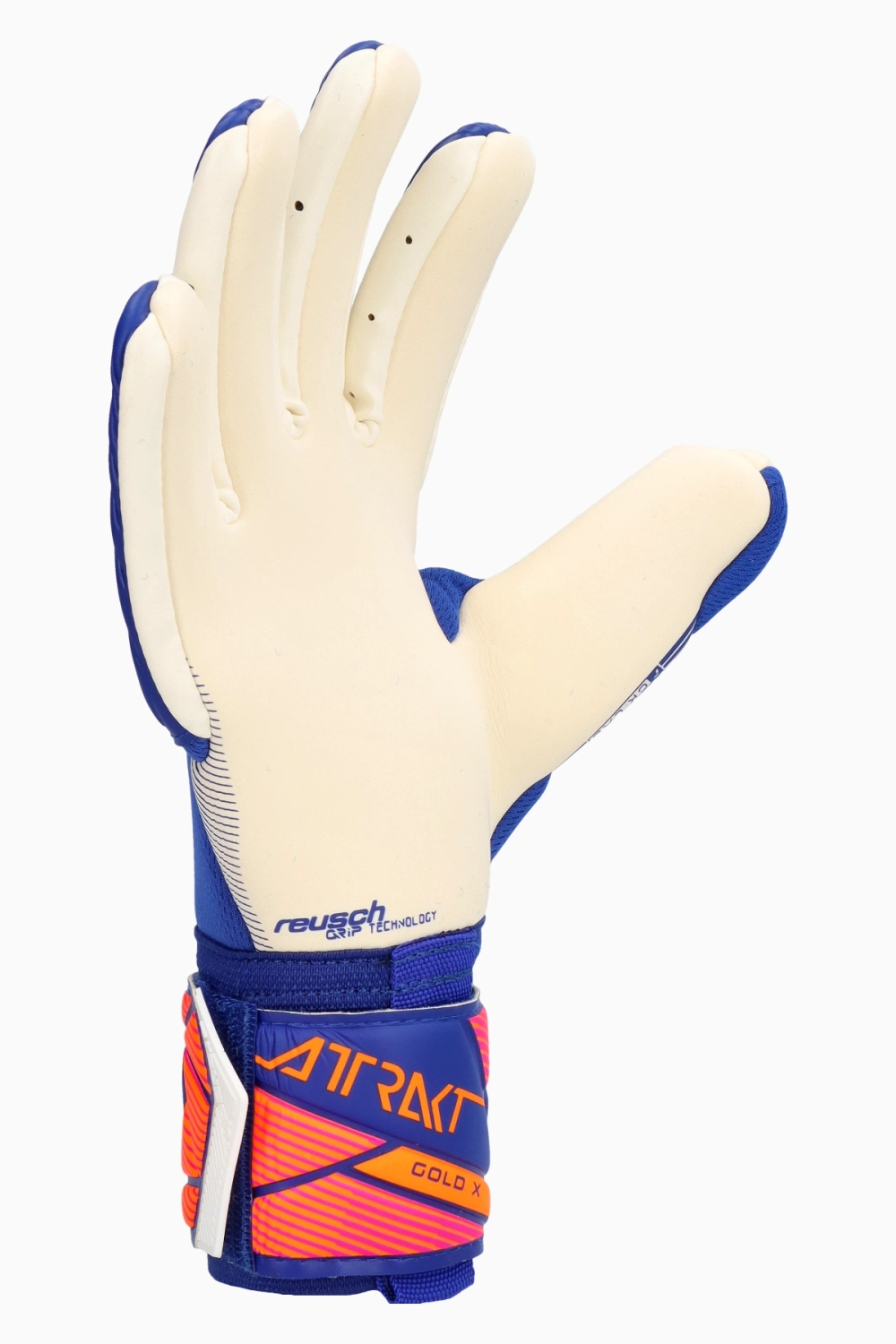 Вратарские перчатки Reusch Attrakt Gold X NC - синий