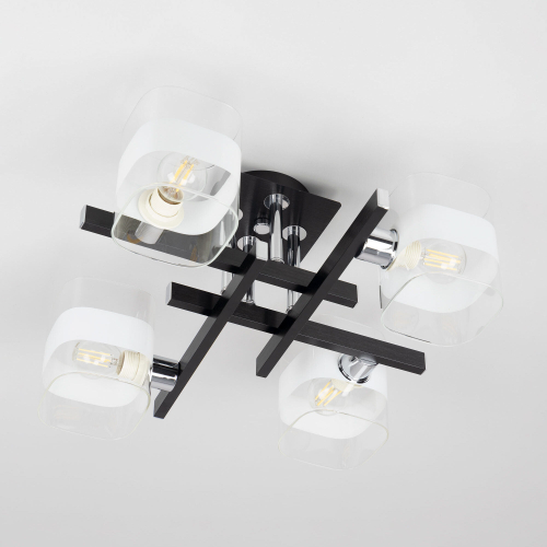 Citilux Вирта CL139242 Люстра потолочная Чёрная