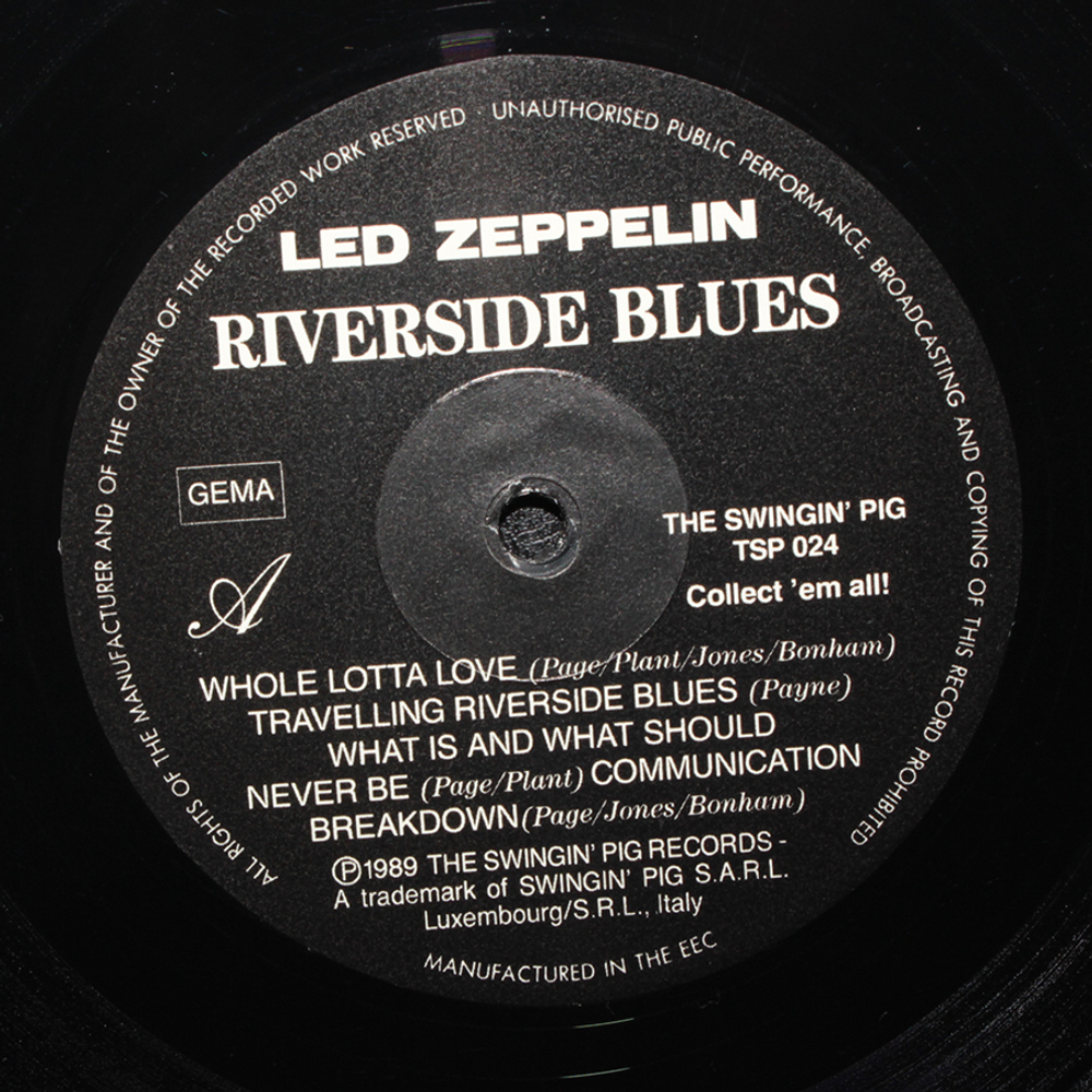 Led Zeppelin / Riverside Blues (LP)