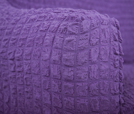 Чехол на угловой диван, цвет Лиловый