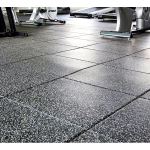 Резиновая плитка Sgm Tile Space 50%, 500х500 мм 30 мм до 10м2