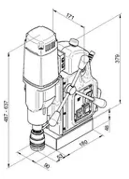 Электромагнитные грузозахваты с аккумулятором HDLift HVR-020