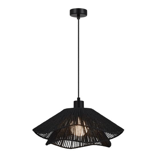 SLE6023-403-01 Светильник подвесной черный/черный E27 1*40W VERVE